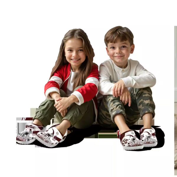 custom texas am aggies football helmet clog trendy