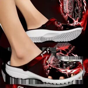 custom texas am aggies gothic skull clog fashion forward