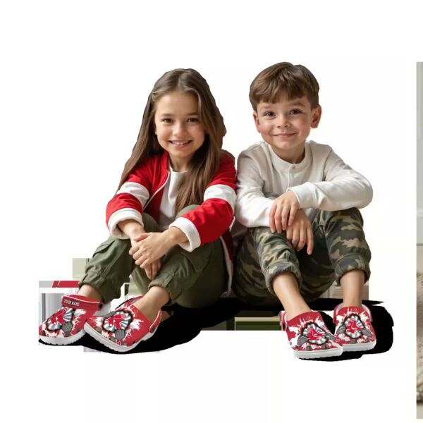 customized boston red sox gripping hand clog trendy