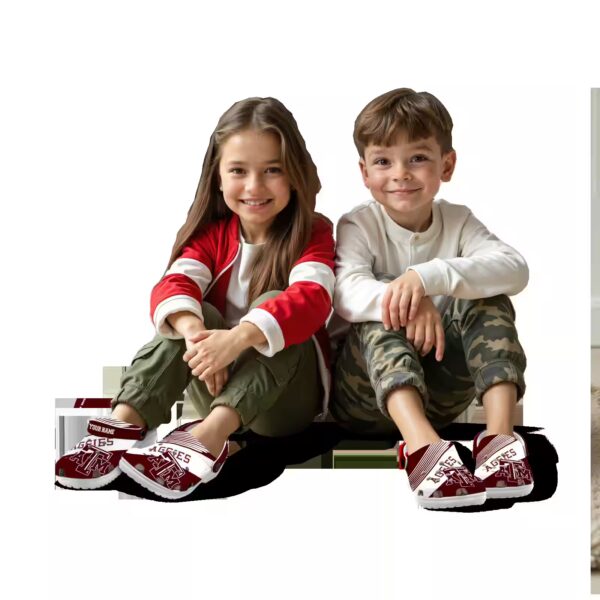 customized texas am aggies vibrant dual tone clog trendy