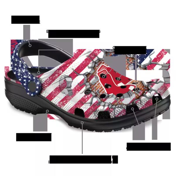 personalized boston red sox freedom splinter clog new arrival