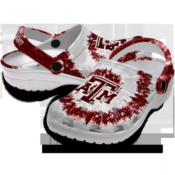 texas am aggies radiant burst effect clog high quality