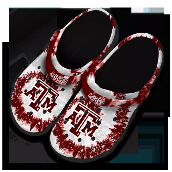 texas am aggies radiant burst effect clog latest model