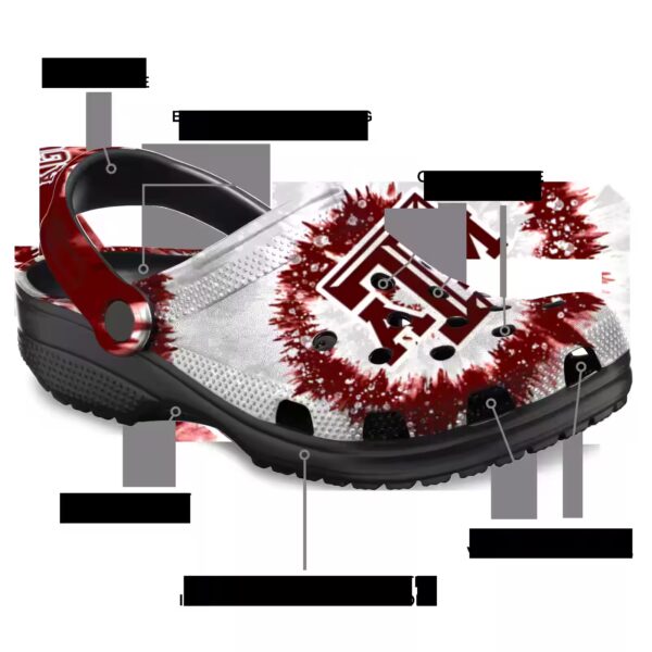 texas am aggies radiant burst effect clog new arrival
