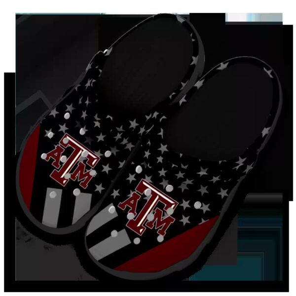 texas am aggies stellar stripes theme clog latest model