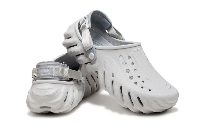 Crocs have a wavy sole design that helps keep your feet ventilated