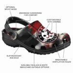 Alabama Crimson Tide Plaid Fusion Crocs Fashion forward