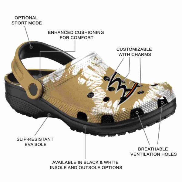 anaheim ducks splatter graphics clog new arrival