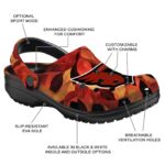 Arizona Cardinals Autumn Leaves Crocs Fashion forward