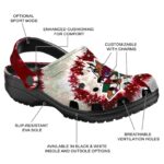 arizona coyotes radiant burst effect clog best selling