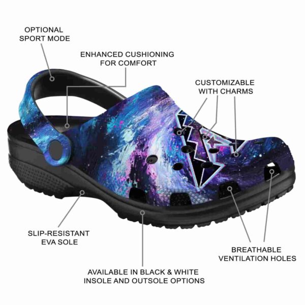 arizona diamondbacks galaxy swirl crocs new arrival