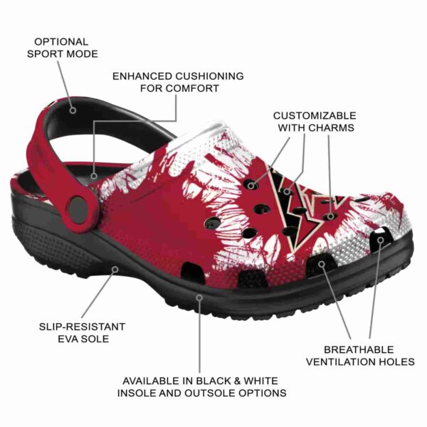 arizona diamondbacks splatter graphics crocs new arrival