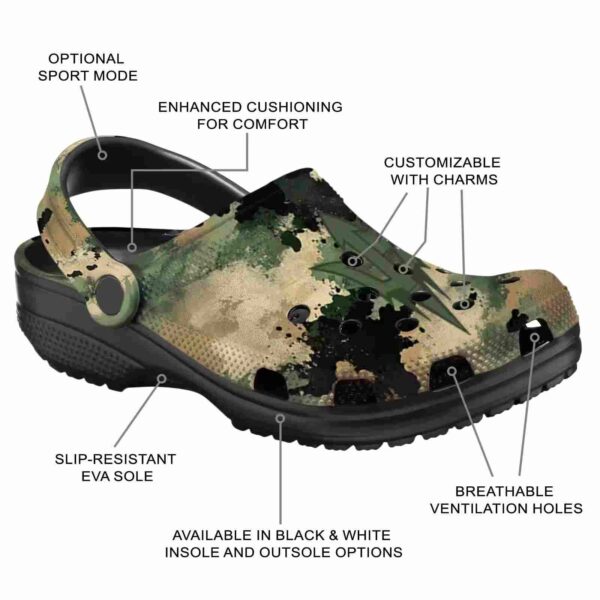 arizona state sun devils camouflage craze crocs new arrival