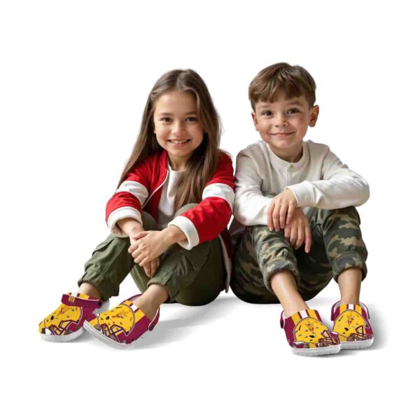 arizona state sun devils helmet stripes crocs fashion forward