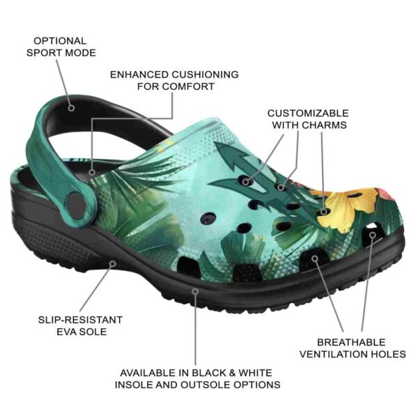 arizona state sun devils tropical vibes crocs new arrival
