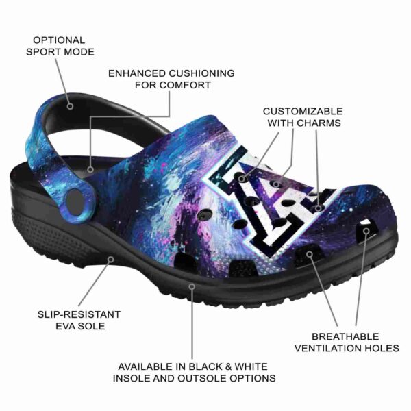 arizona wildcats galaxy swirl crocs new arrival