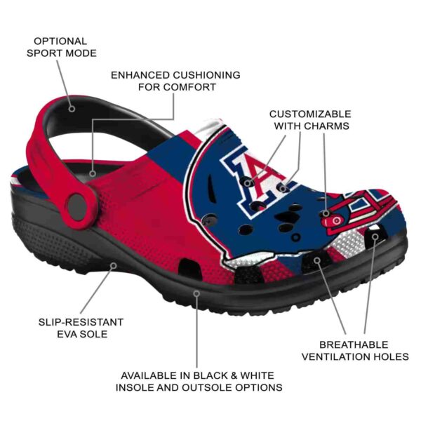 arizona wildcats helmet stripes crocs new arrival