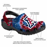 Arizona Wildcats Radiant Burst Effect Crocs Best selling