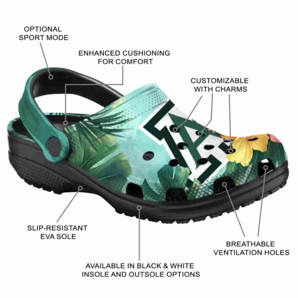 arizona wildcats tropical vibes crocs new arrival