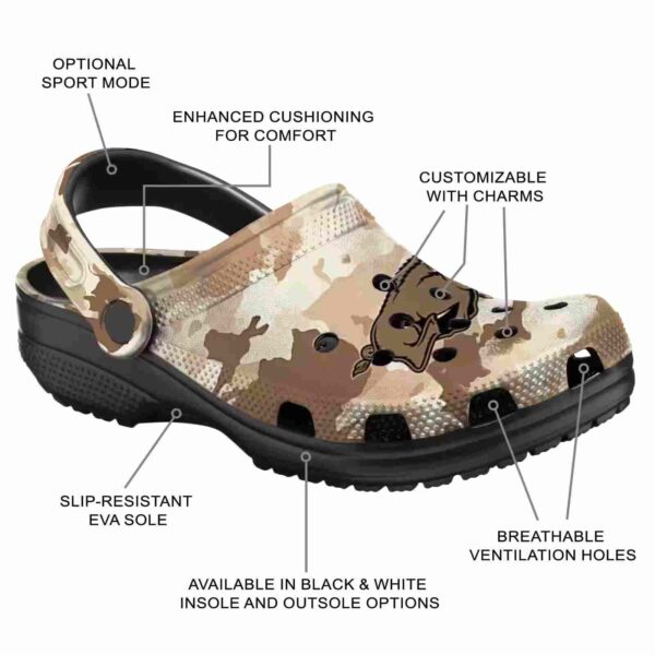 arkansas razorbacks desert camo crocs new arrival