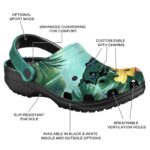 Arkansas Razorbacks Tropical Vibes Crocs Fashion forward