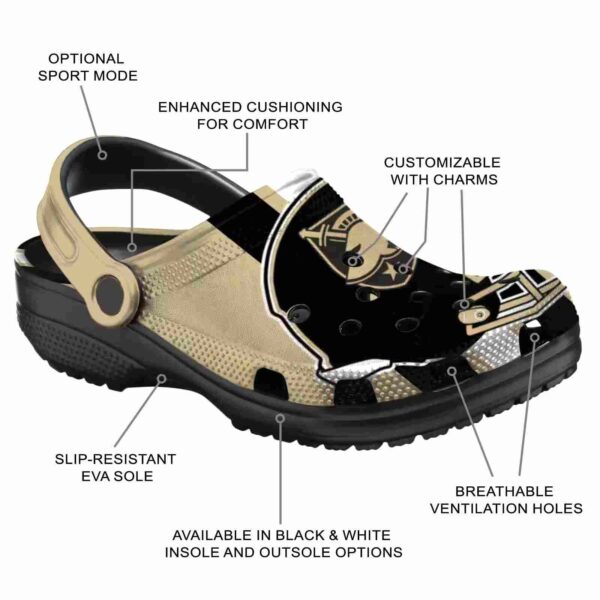 army black knights helmet stripes clog new arrival
