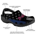 Atlanta Braves Stellar Stripes Theme Crocs Best selling