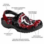 Atlanta Falcons Radiant Burst Effect Crocs Best selling