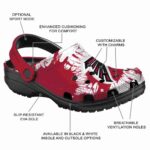 Atlanta Falcons Splatter Graphics Crocs Best selling