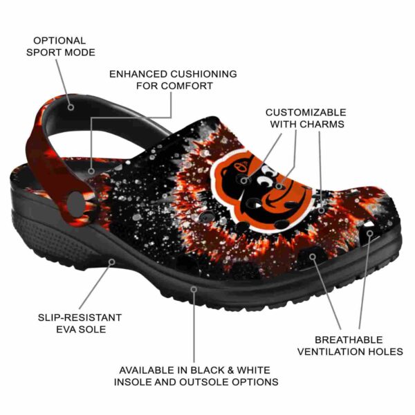 baltimore orioles radiant burst effect crocs new arrival