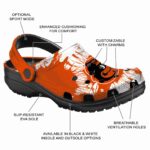 Baltimore Orioles Splatter Graphics Crocs Best selling