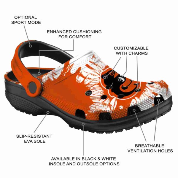 baltimore orioles splatter graphics crocs new arrival