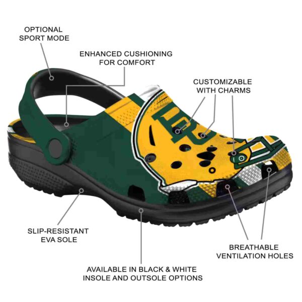 baylor bears helmet stripes clog new arrival