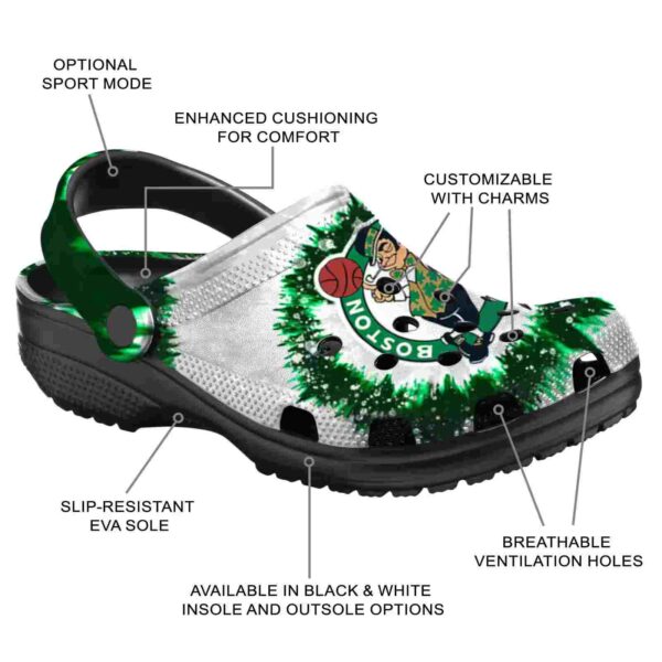 boston celtics radiant burst effect crocs new arrival