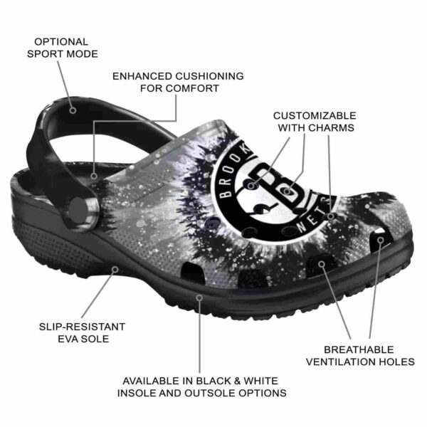 brooklyn nets radiant burst effect clog new arrival