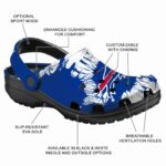 Buffalo Bills Splatter Graphics Crocs Best selling