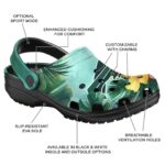 Buffalo Bills Tropical Vibes Crocs Fashion forward