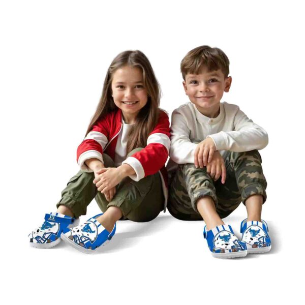 buffalo bulls helmet stripes clog fashion forward