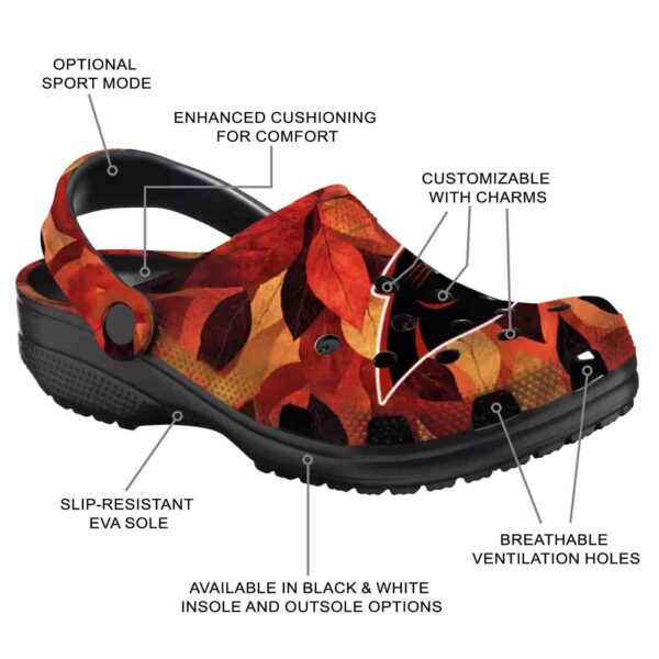 carolina panthers autumn leaves crocs new arrival