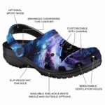 Carolina Panthers Galaxy Swirl Crocs Fashion forward