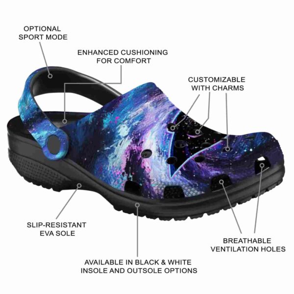 carolina panthers galaxy swirl crocs new arrival