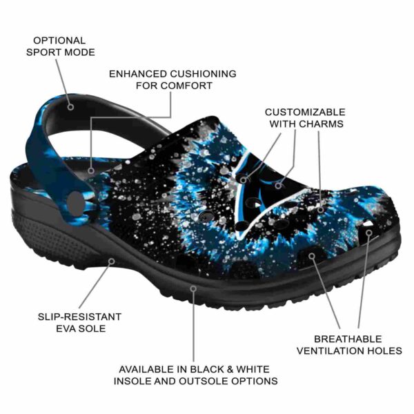 carolina panthers radiant burst effect crocs new arrival