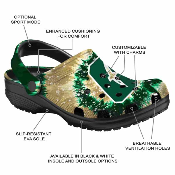 charlotte 49ers radiant burst effect clog new arrival