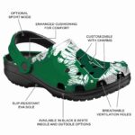 charlotte 49ers splatter graphics clog best selling