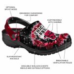 chicago bulls radiant burst effect crocs fashion forward