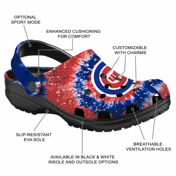 chicago cubs radiant burst effect crocs new arrival