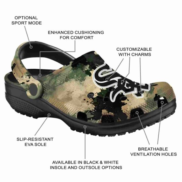 chicago white sox camouflage craze crocs new arrival