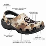 Chicago White Sox Desert Camo Crocs Fashion forward