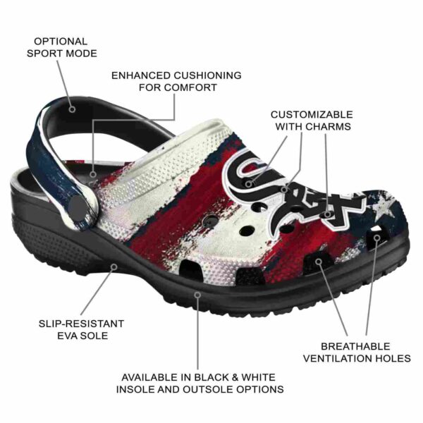chicago white sox patriotic stripes crocs new arrival