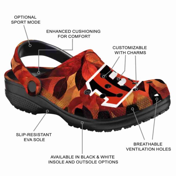 cincinnati bengals autumn leaves crocs new arrival